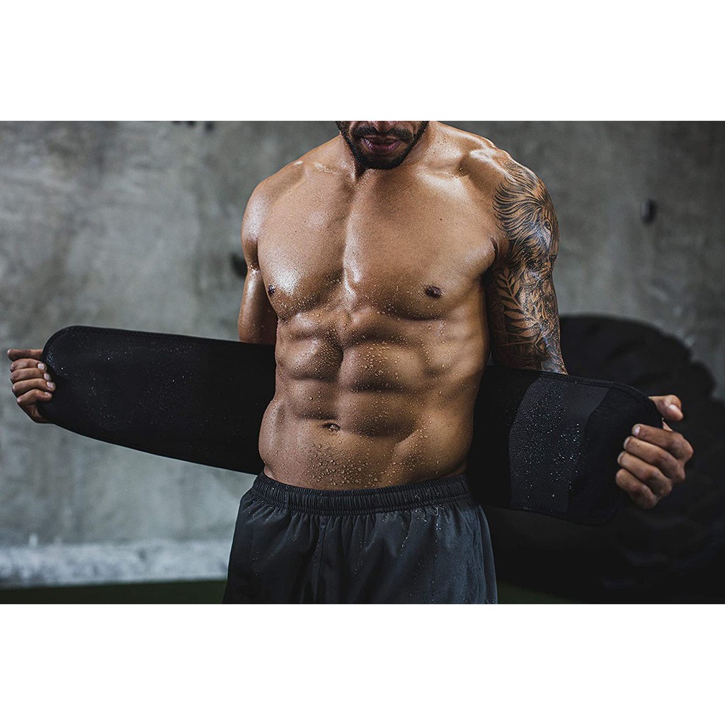 SWEET SWEAT WAIST TRIMMER BELT Korset Pembakar Lemak Perut Pria Wanita