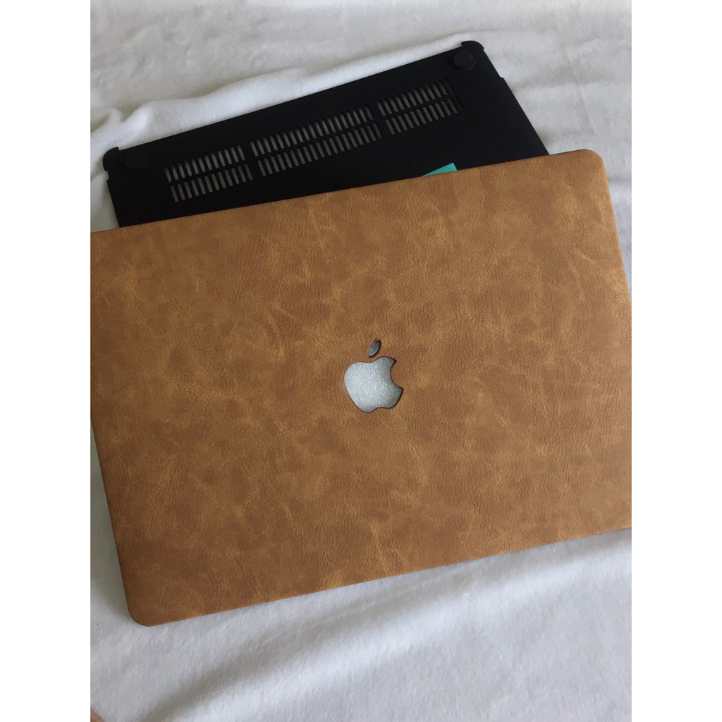 MACBOOK Case LEATHER HORSE NEW-MOCCA NEW AIR PRO RETINA 11 12 13 15 INCH NON/WITH CD ROOM/TOUCHBAR