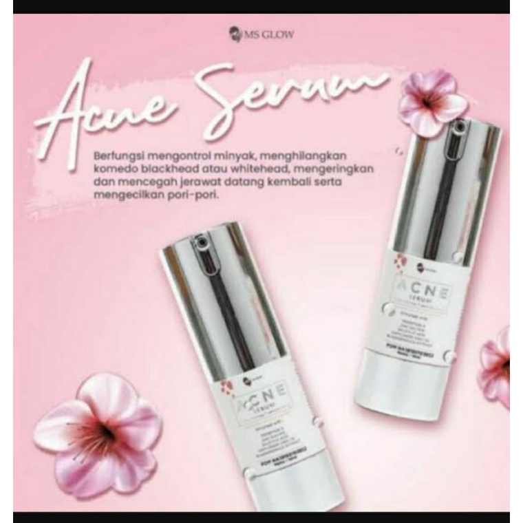 Acne Serum MS Glow Murah / Ecer