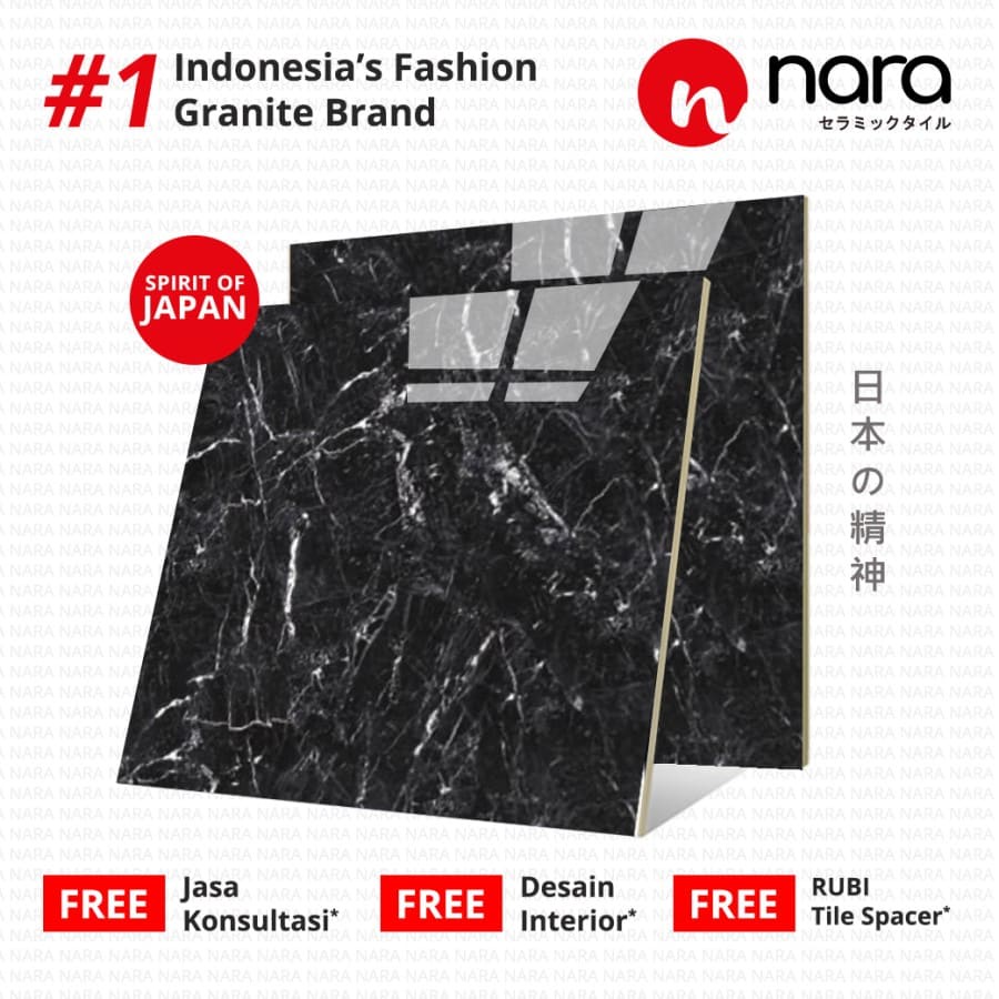 GRANIT NARA LAPIS KACA DAIWA GRIGIO 60X60 KW 1 NA60MG053