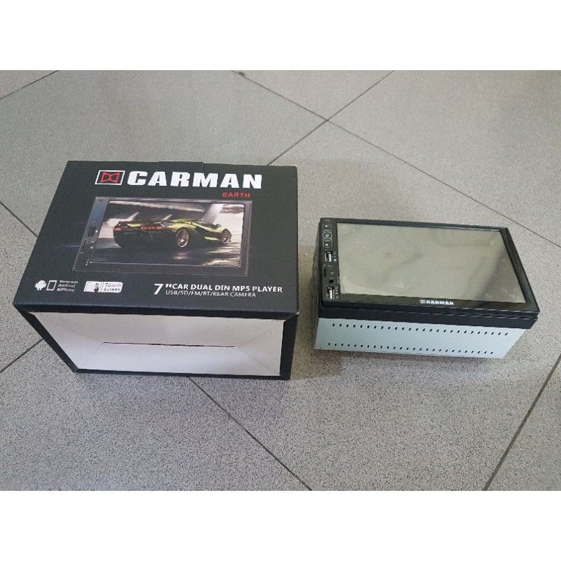 TERMURAH PROMO HEAD UNIT DECLAS CARMAN MP5 MIRROR LINK 7 INCH INCHI DIGITAL PANEL CAR DOUBLE DIN DUA