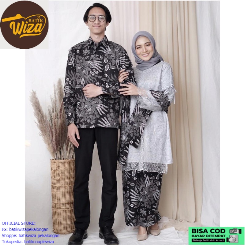 BAJU BATIK PASANGAN WANITA COUPLE LAMARAN TUNANGAN