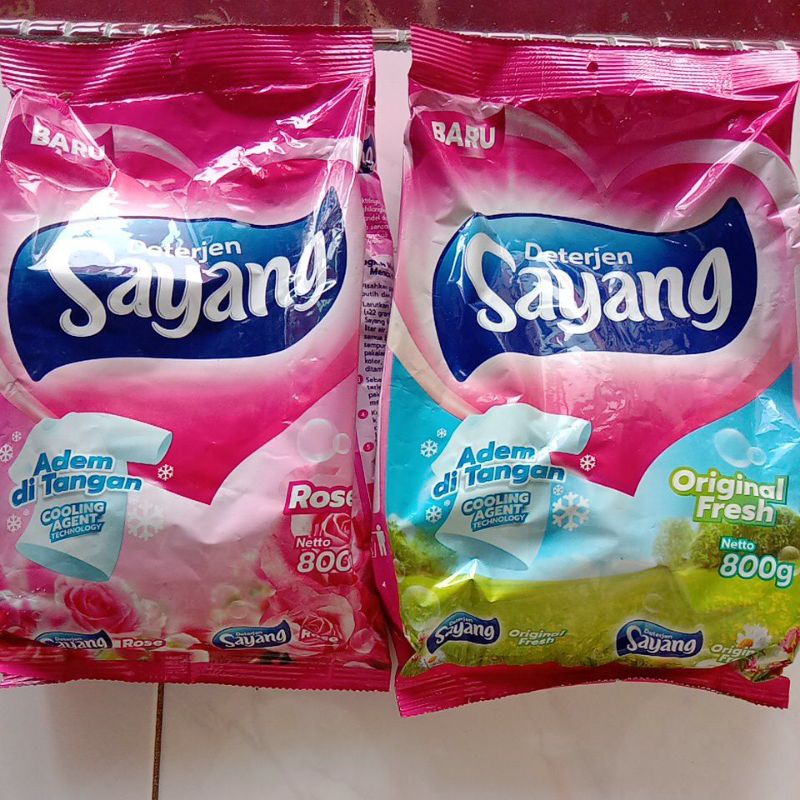 Sayang Deterjen Bubuk 800 gram // Detergen Bubuk Sayang 800 gram