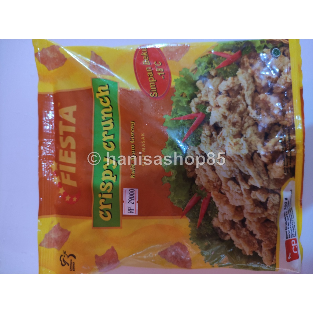 

Fiesta Crispy Crunch Kulit Ayam Goreng 300gr