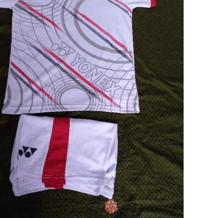 kaos badminton anak baju bulutangkis anak terbaru setelan bulutangkis anak remaja SD-SMP raket linin