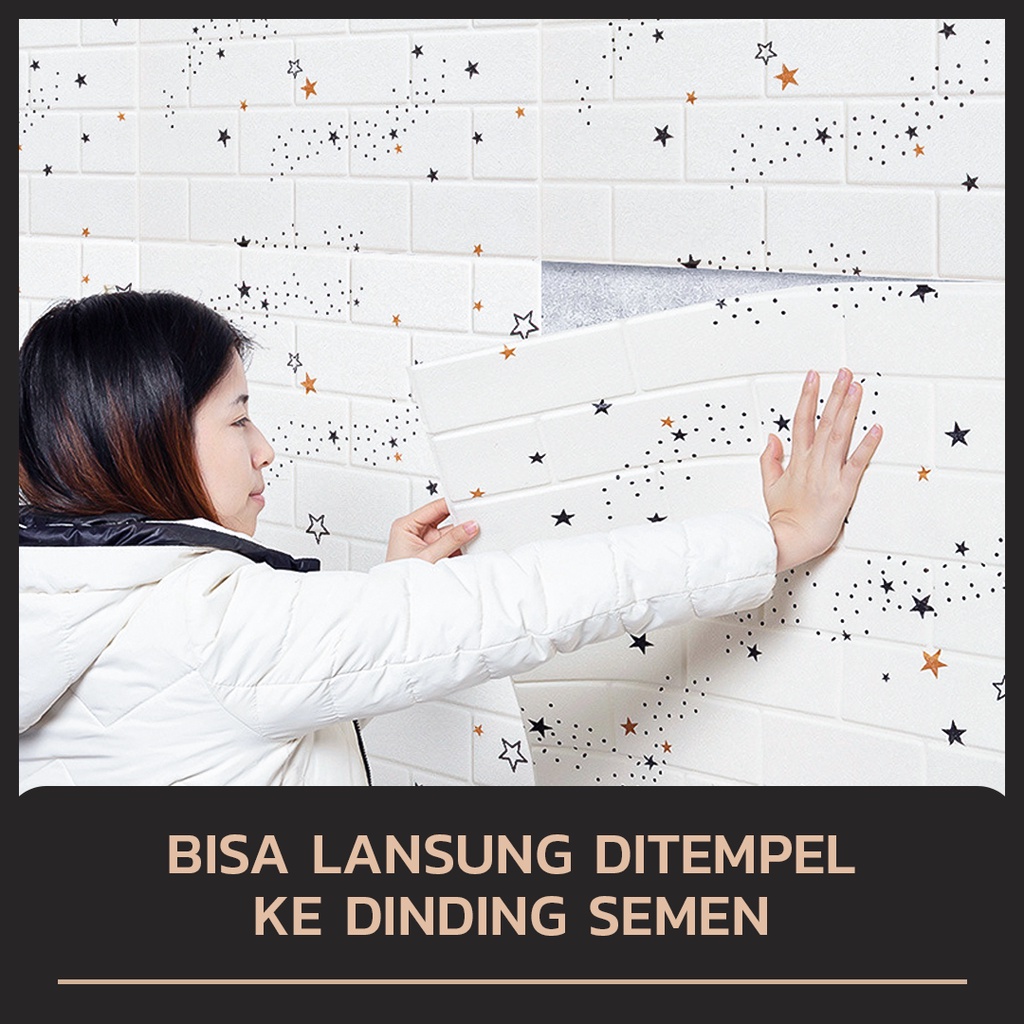 WALLPAPER BATA MOTIF ANAK XPE FOAM | 3D WALLFOAM | WALLFOAM STICKER ANAK