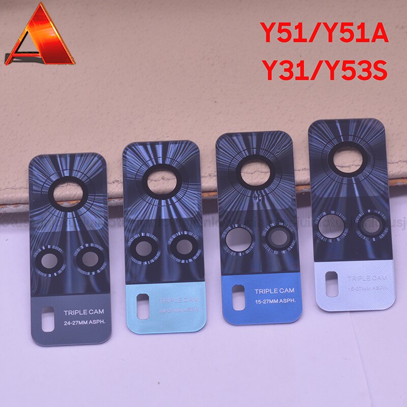 Camera Lens Lensa kamera kaca kamera belakang Vivo Y51 2020 Y51a Y31 Y53s