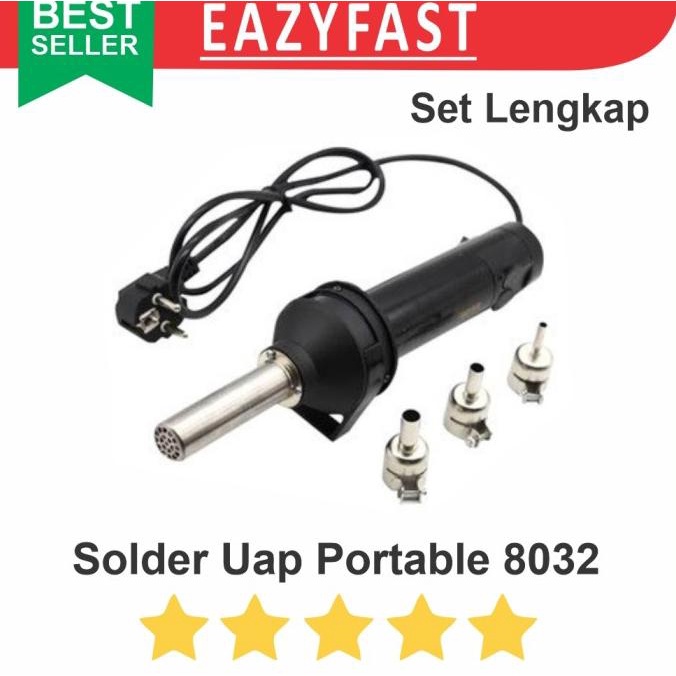 Solder Uap Portable Blower Heat Hot Air Gun Heater Service HP SMD 8032 efst90 Ayo Order