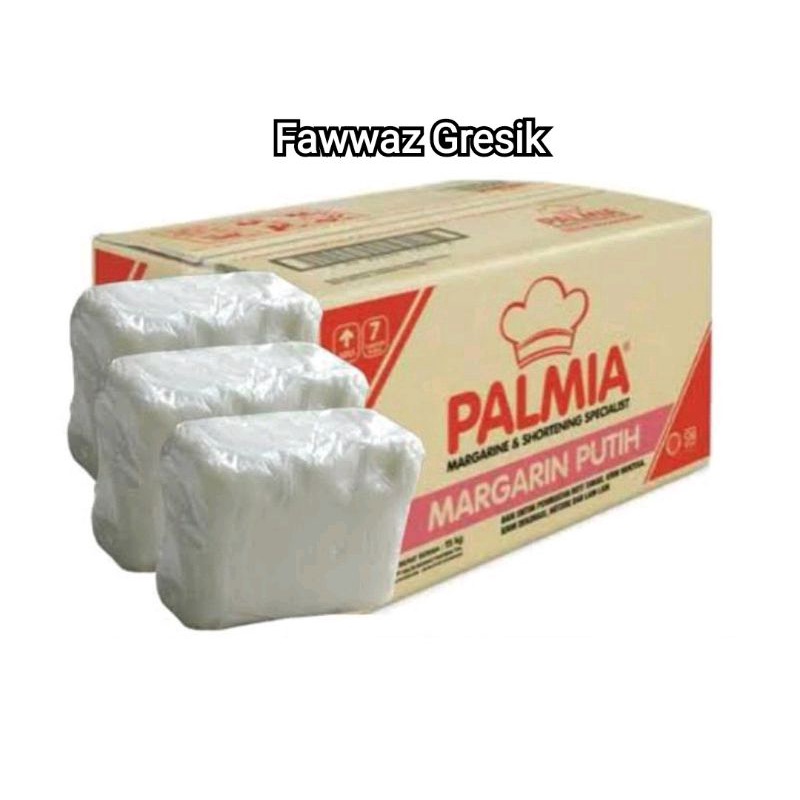 Palmia Margarin Putih Shortening Tawar 250gr / Margarin Palmia Putih 250 gram Shortening Tawar