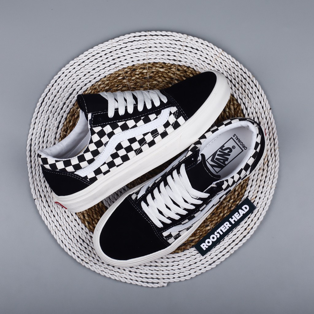 Vans Old Skool OG LX Ivory Checkerboard Catur Black White Hitam Putih - DT BNIB