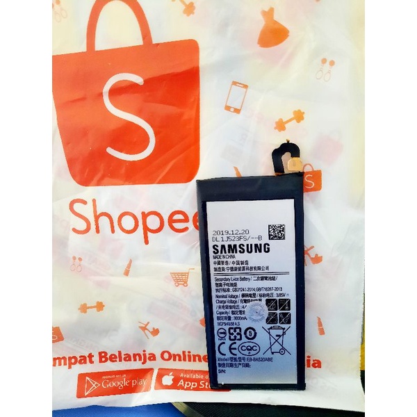 BATERAI SAMSUNG GALAXY A5 2017 A520 ORI / BATTERY SAMSUNG A 520