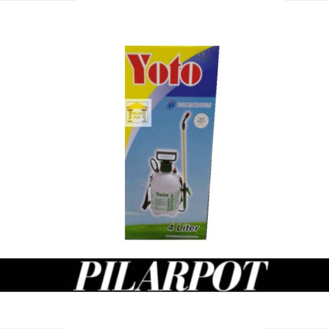 pressure sprayer YOTO 4 liter (penyemprot tanaman bertekanan)