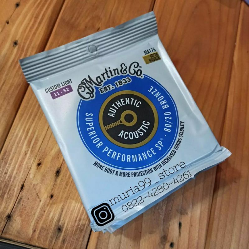 Senar Gitar Akustik Martin&Co Original 011 Bronze