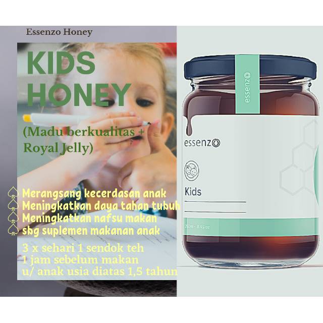 

Kids Honey Essenzo / Madu Anak