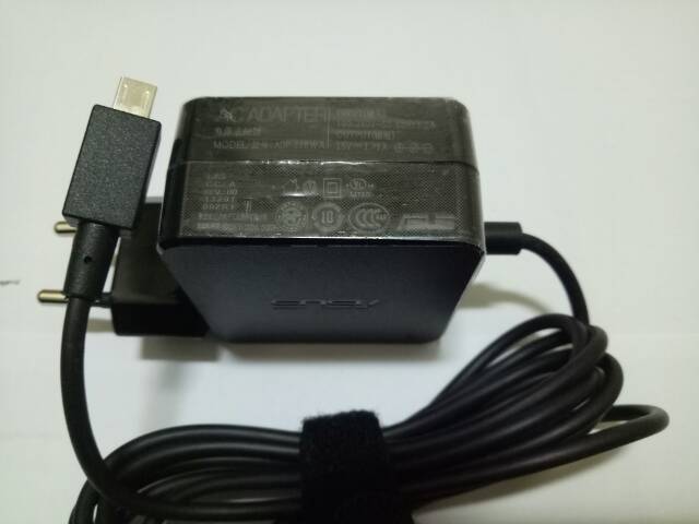 Murah jual charger adaptor laptop notebook asus  E202 E202E 19v 1.75a micro usb