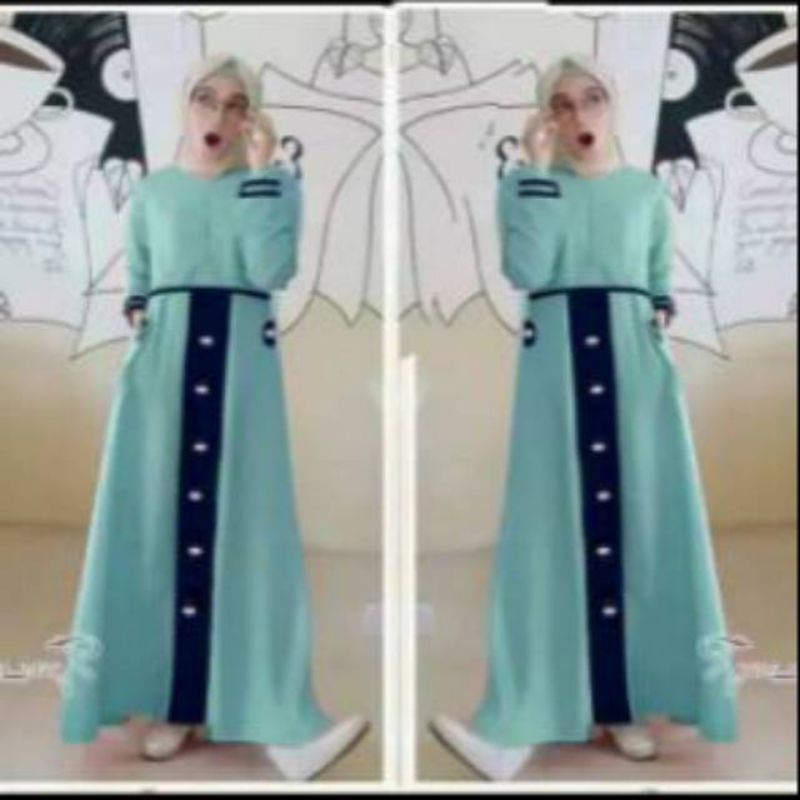 Tya dress fashion muslim wanita remaja