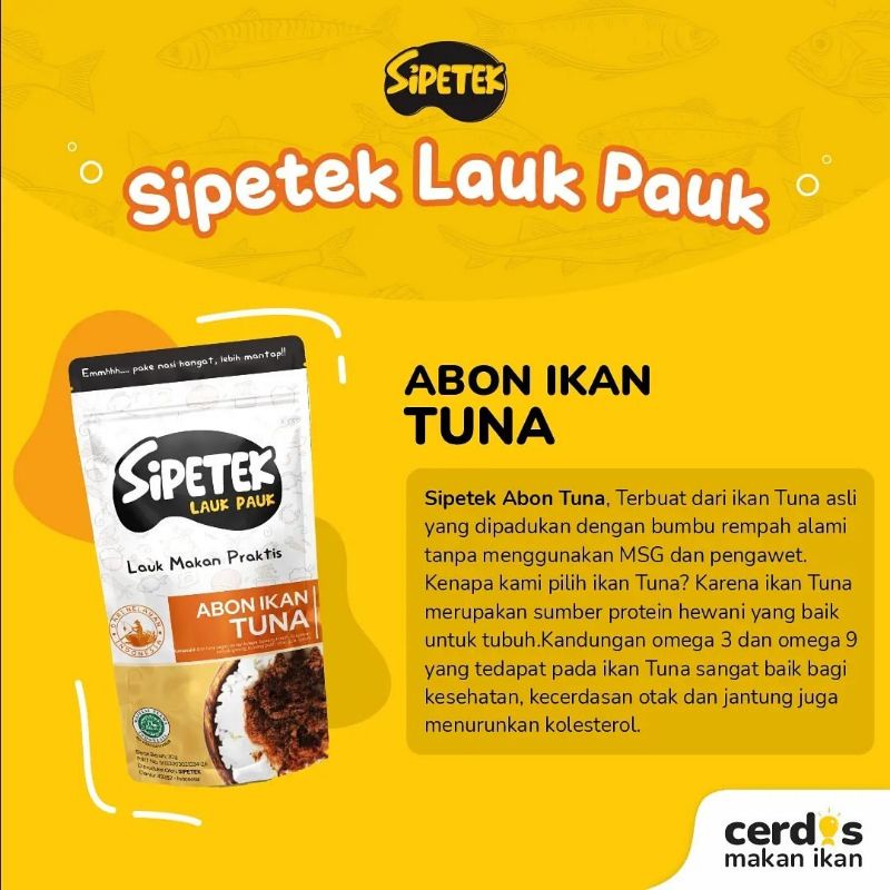 

sipetek abon tuna