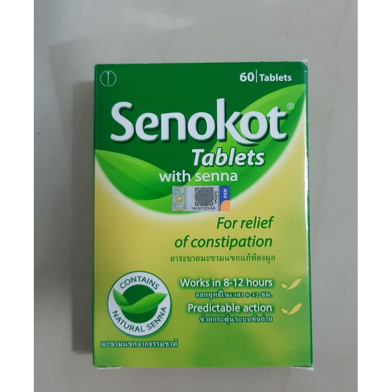Jual Senokot with senna 60tablets | Shopee Indonesia