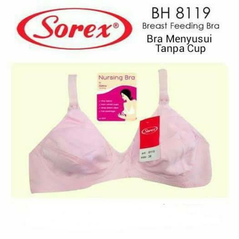 jan SRX8119 BRA MENYUSUI TANPA KAWAT , TANPA CUP , SOREX