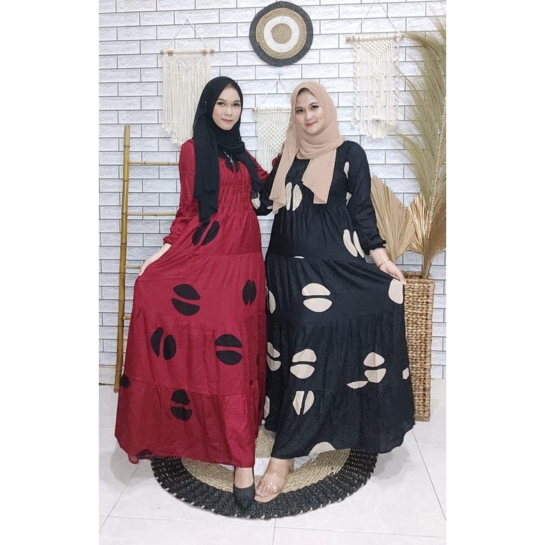 Dress Gamis Kerut Bali