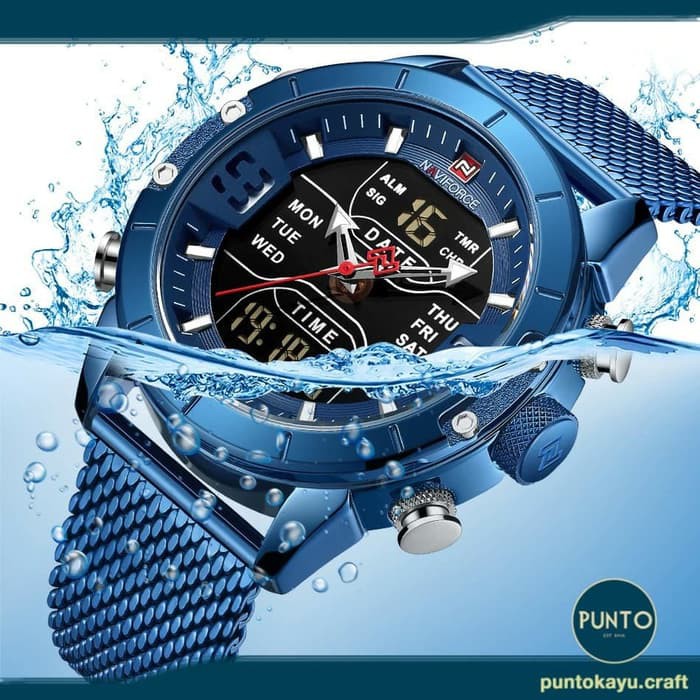 Jam Tangan Pria Naviforce NF9153 NF-9153 Original Garansi Resmi 1Tahun