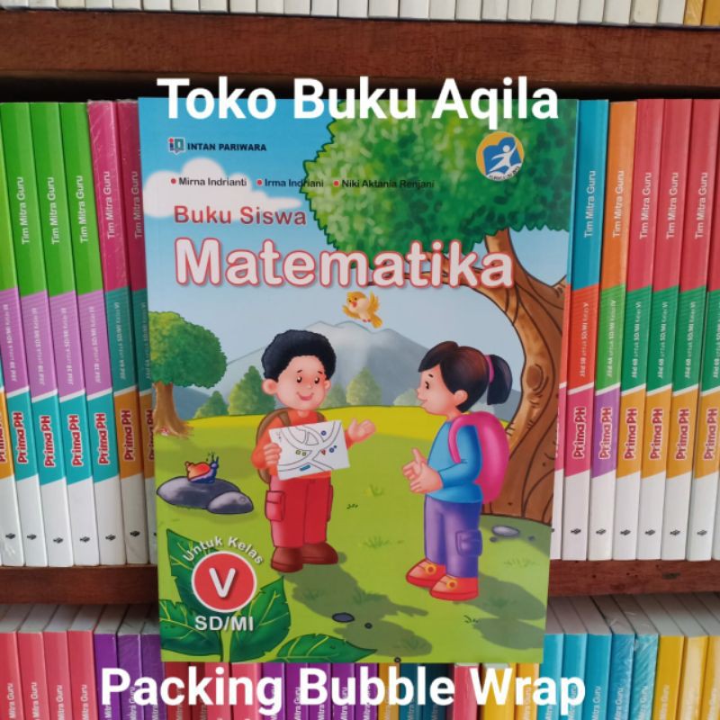 Buku Siswa Matematika Kelas 5 V Sd K13 Intan Pariwara Shopee Indonesia