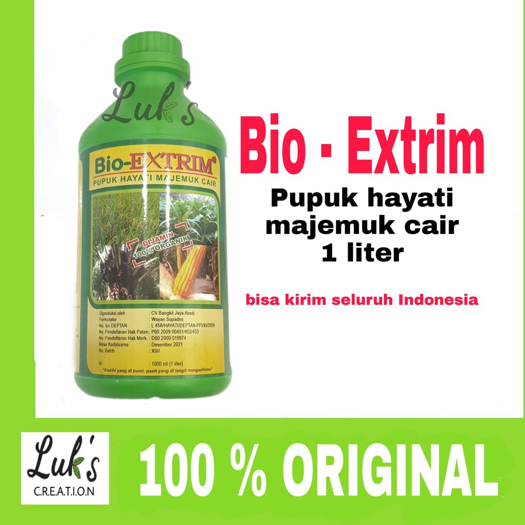 BIO EXTRIM Pupuk hayati 1L pupuk organik Bio-extrim