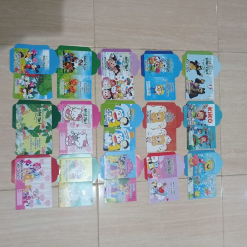 

Amplop lebaran lucu(bentuk lembaran)