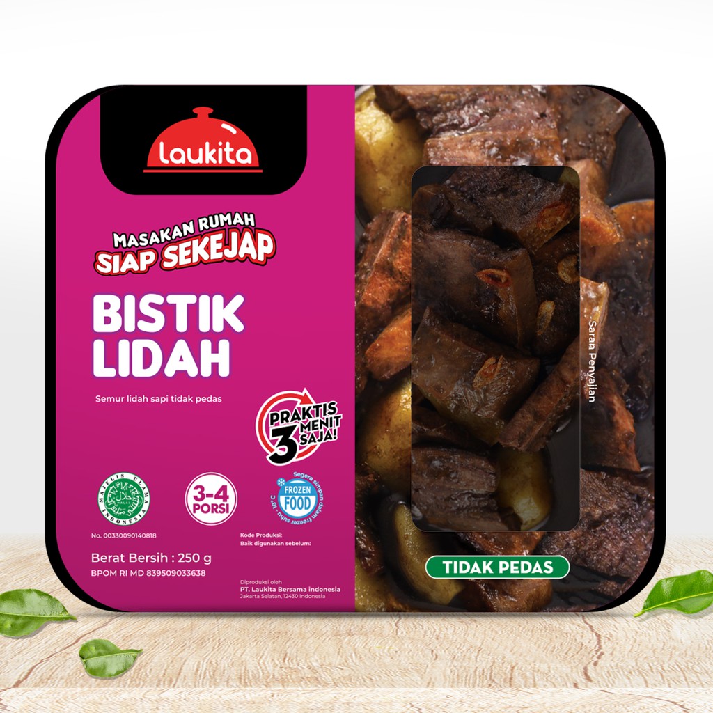 

Laukita Bistik Lidah 250gr
