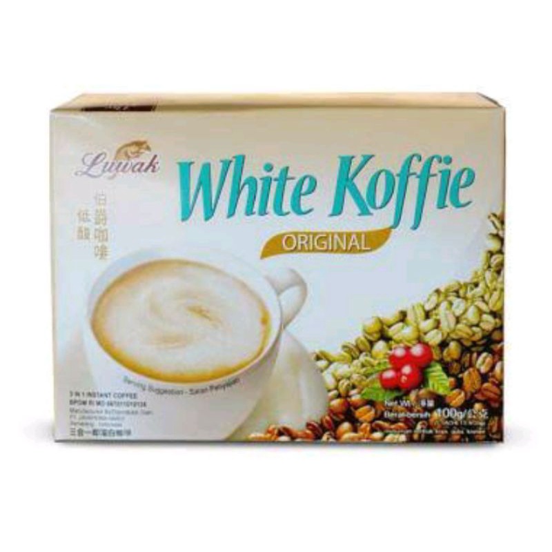 

Luak White Coffee 100g isi(5sachet×20g)