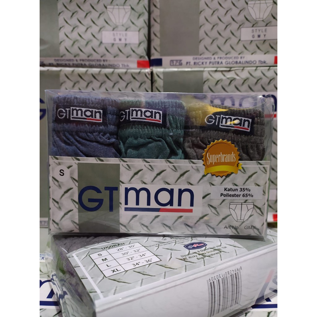 [COD] Ready !!! Paket isi 3 pcs GT MAN GMY // TERMURAH CD GT MAN GMY Original