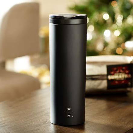 STARBUCKS RESERVE MILANO R LIMITED EDITION MATTE BLACK TUMBLR THERMOS