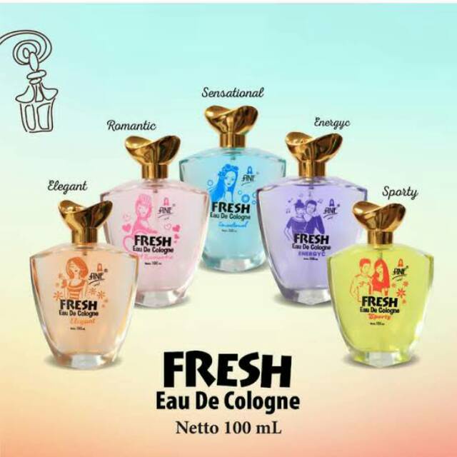 PARFUM AINIE FRESH EU DE COLOGNE 100ml