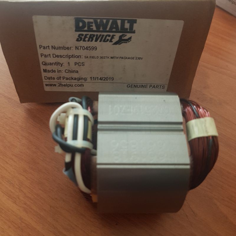 mesin bor dewalt/dwd024/field stator original