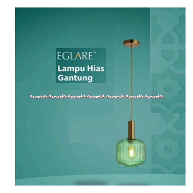 Eglare Minka Lampu Gantung Hias 20cm E27 Warna Coklat Gold Hijau Tosca Bronze Decorative Chandelier Desain Elegan Mewah Eklar Lampu Hias Cocok Untuk Meja Makan 20 Cm