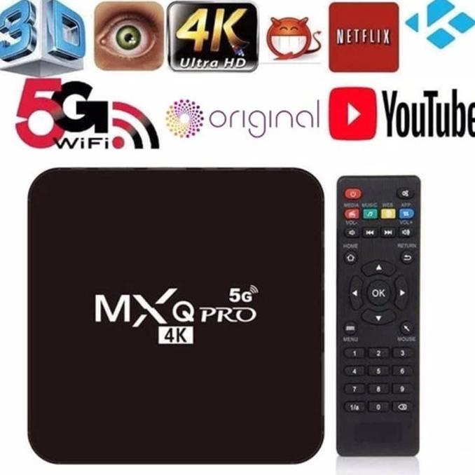 Tv Box Mxq Pro 4K Android 11.1 Ram 4Gb Rom 64Gb Termurah 4