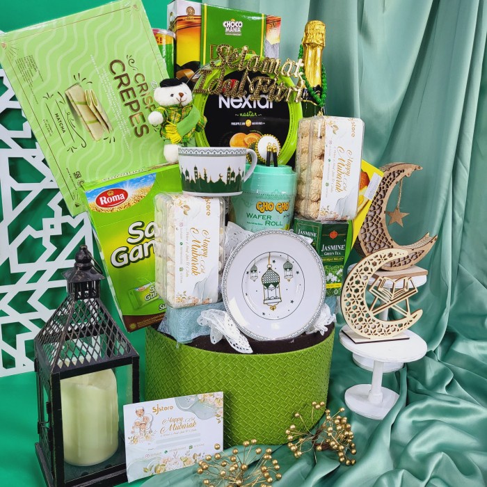 

Paket box hampers lebaran parcel idul fitri ramadhan kue kering 101
