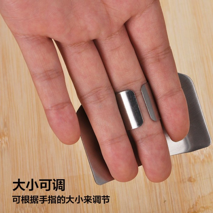 Finger Guard FG01 Stainless Pelindung Jari Saat Memotong Hand Guard