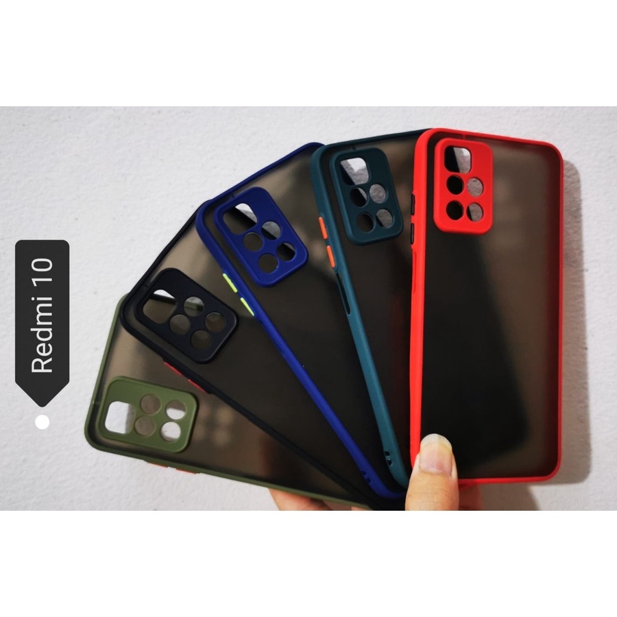 XIAOMI REDMI 10 Case Dove Matte Mychoice Transparan Slim Fuze Macaron