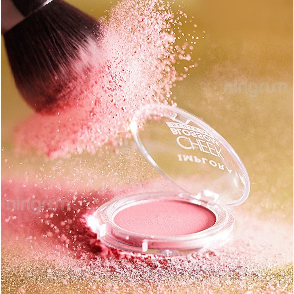 Ningrum - Implora Cheek Blossom Blush On ready 4 varian | implora blush on 100% Original | Perona Wajah Blushon Padat - 5101