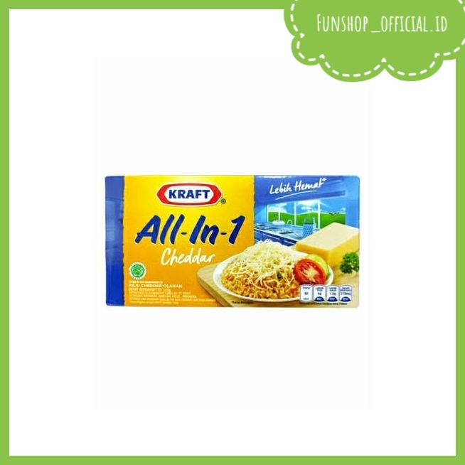 

Kraft All In One Cheddar 165Gr