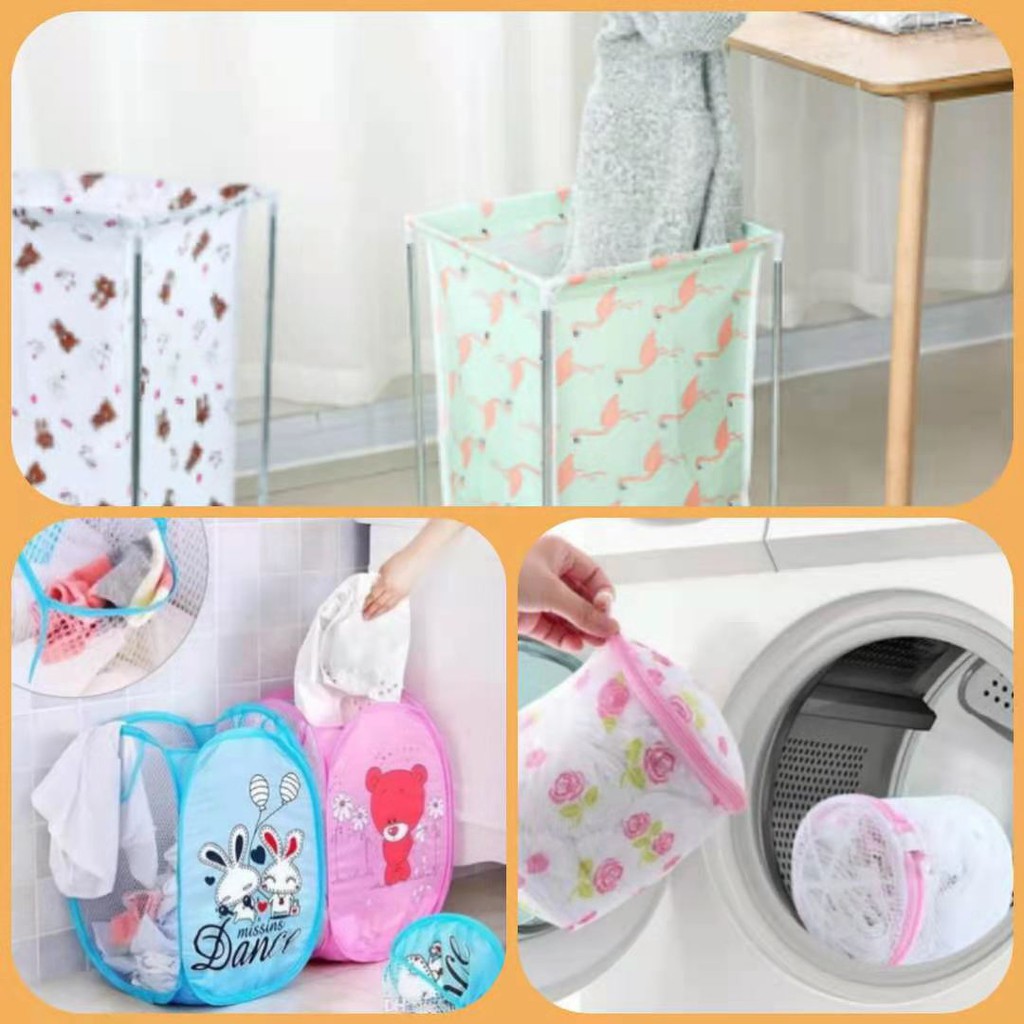 Laundry Bag/KERANJANG LAUNDRY KARAKTER / Keranjang Baju Kotor Lipat Motif