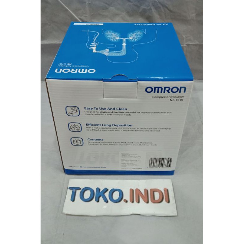 NEBULIZER OMRON NE-C101 ORIGINAL / NEBUL OMRON C101 / ALAT NEBUL ALAT UAP INHALASI OMRON MURAH