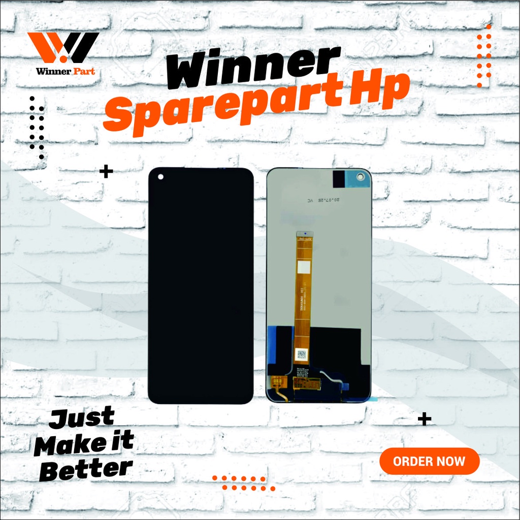 LCD Realme 6 / Narzo 20 Pro Fullset