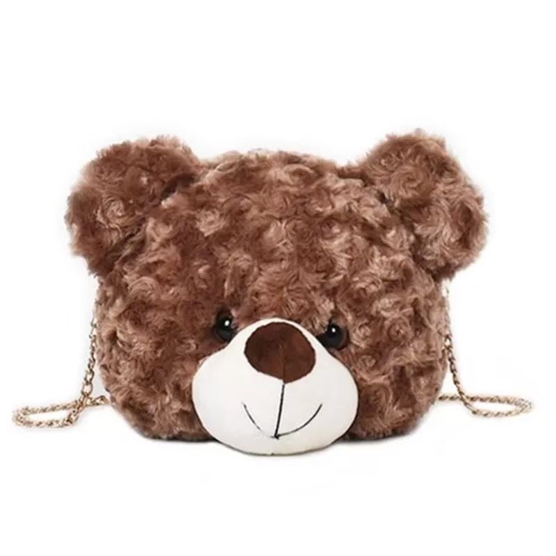 Tas slempang wanita boneka teddy bear