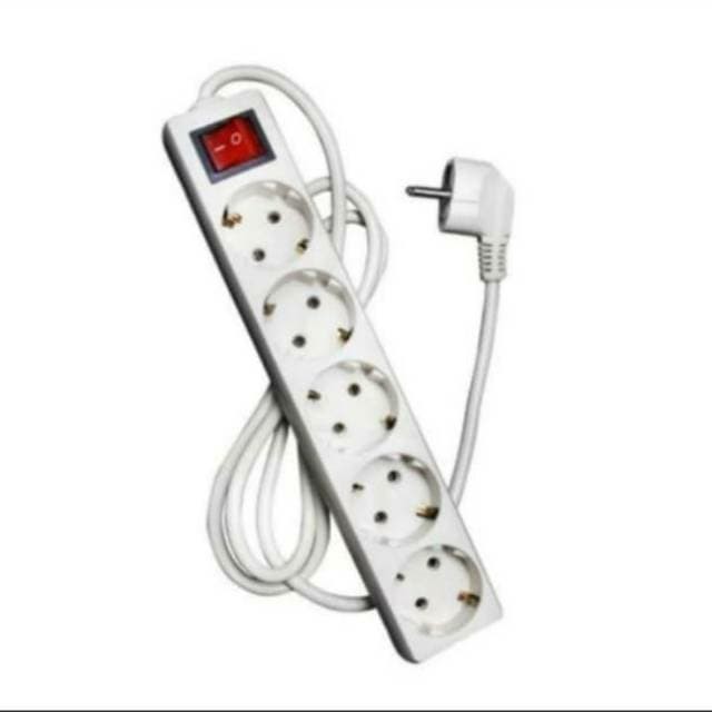 Colokan Listrik 5 Lubang 3 Meter Kawachi