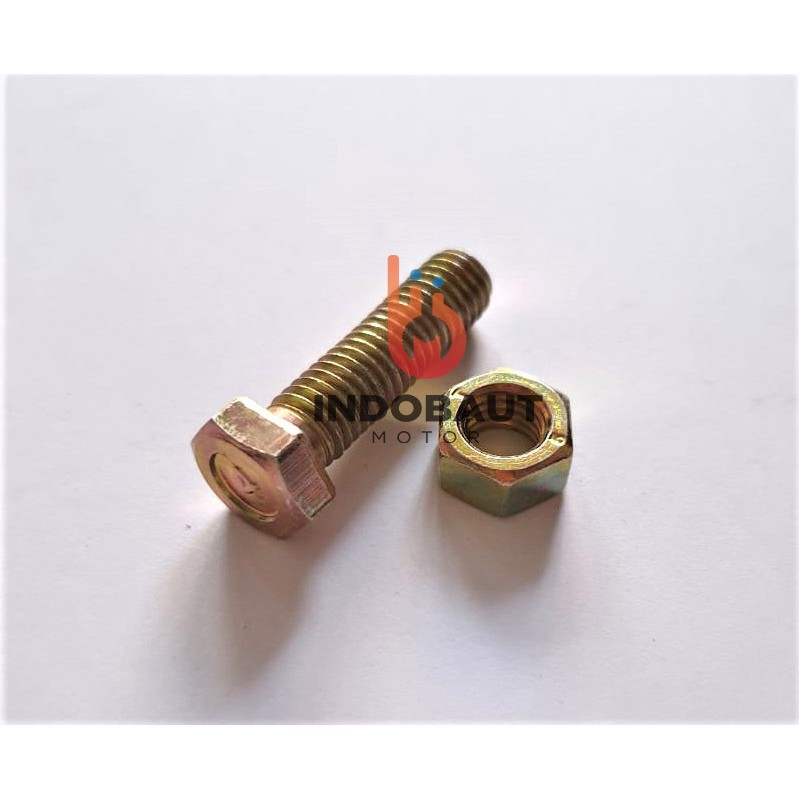 BMK Baut Mur Kuning 8x30 Kunci 12
