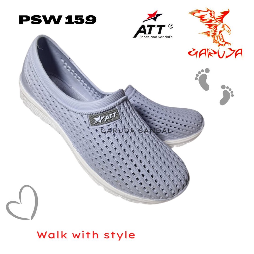 ATT PSW 159 SEPATU KARET WANITA SLIP ON