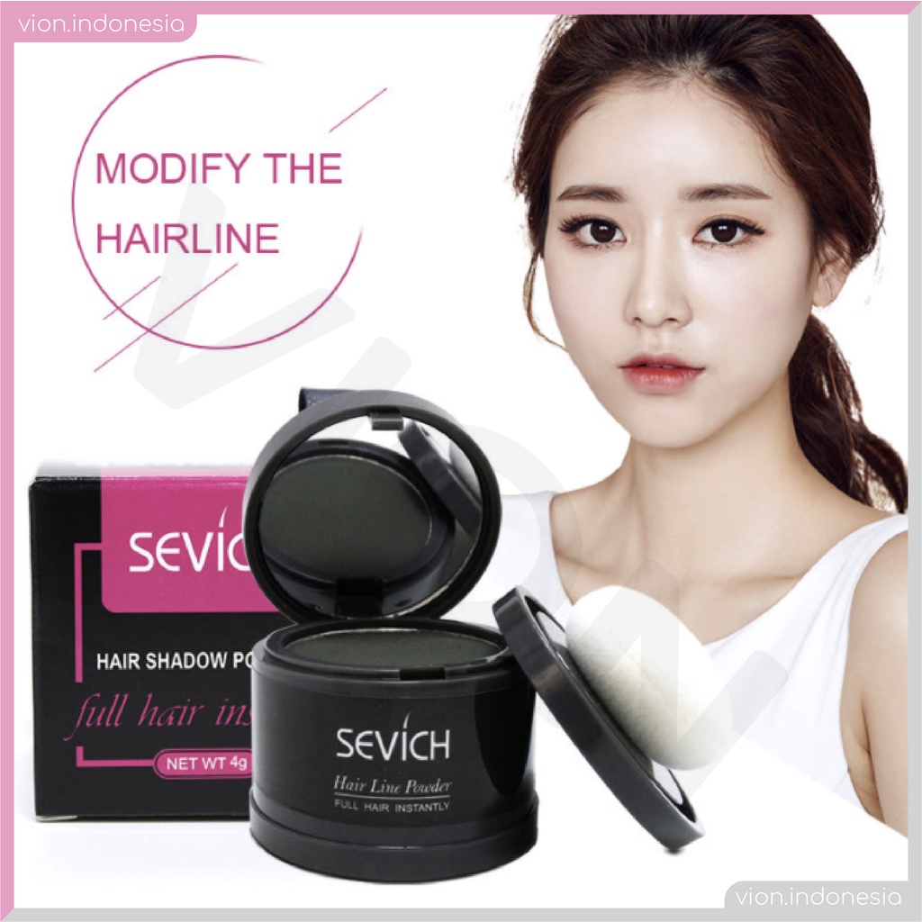 SEVICH Hair Shadow Concealer Hair Line Corrector Powder Penyamar Original SE001