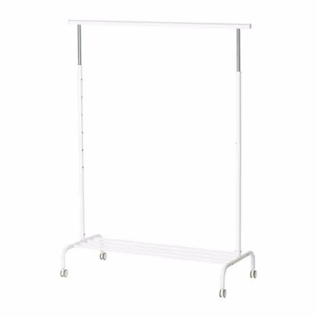 Rak Gantungan Baju IKEA RIGGA Tempat Pakaian Gantung Celana Clothes